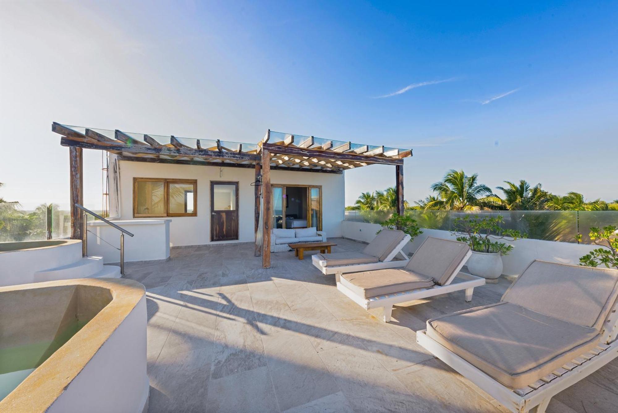 Playa Canek Beachfront Eco Hotel Tulum Ngoại thất bức ảnh