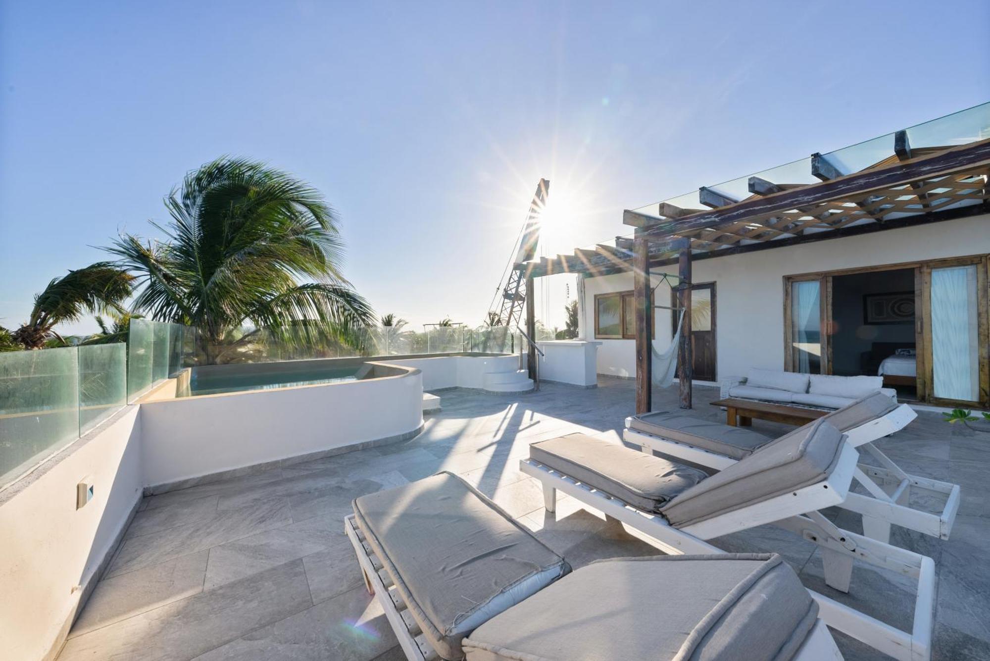 Playa Canek Beachfront Eco Hotel Tulum Ngoại thất bức ảnh